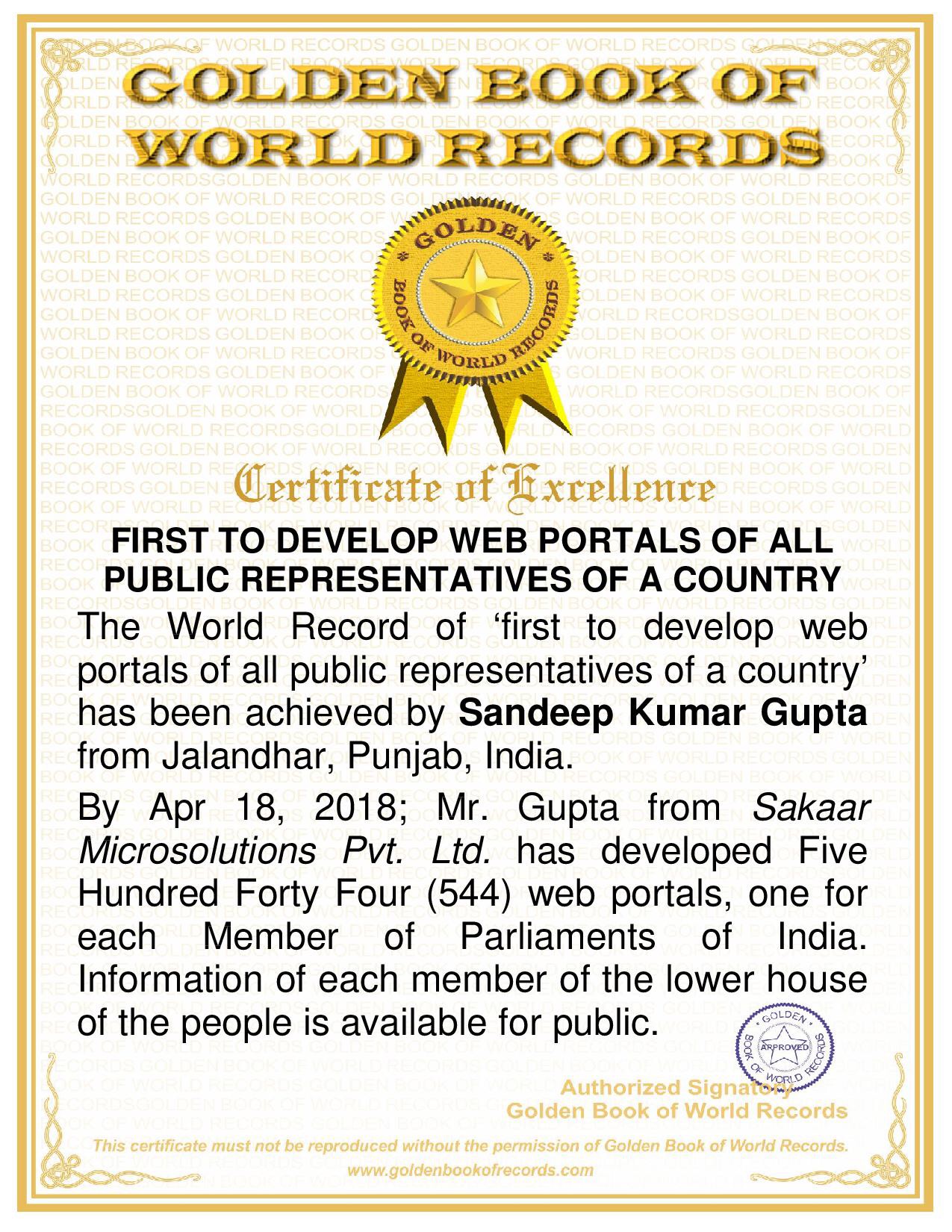 Golden Book of World Records